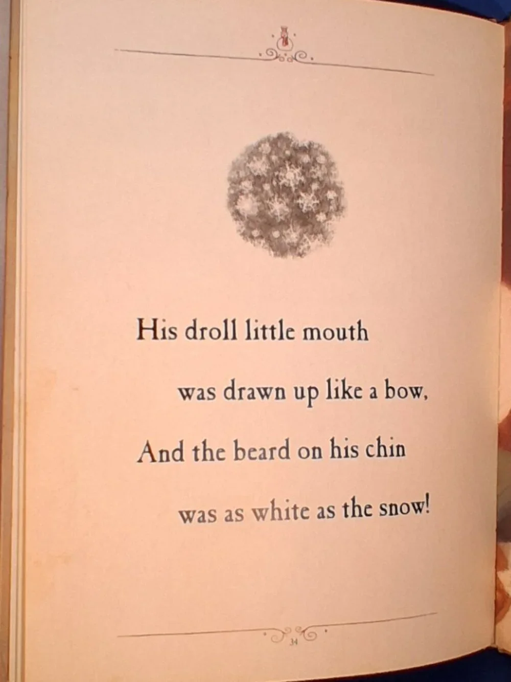Vintage The Night Before Christmas Classic Edition Hardcover Book 1995